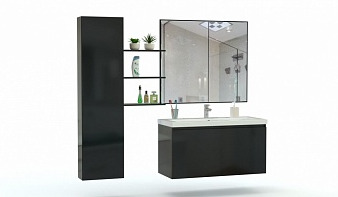 Комплект для ванной комнаты Рикко 1 BMS черная