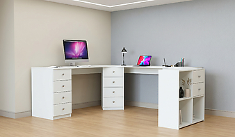 Письменный стол для двоих Калифорния 10 BMS