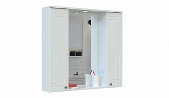 Зеркало для ванной Брайс 1 BMS с 2 шкафчиками