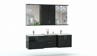 Мебель для ванной Шелти 1 BMS черный