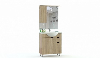 Мебель для ванной Линда 2 BMS комплект с тумбой, раковиной, зеркалом