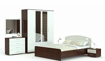Спальня Милена-1 мдф BMS серого цвета