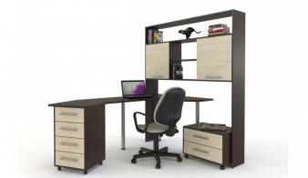 Компьютерный стол угловой Силл с ящиками BMS по индивидуальному размеру