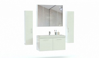 Комплект для ванной Агора 2 BMS белого цвета