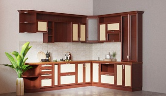 Кухня Егор BMS коричневого цвета