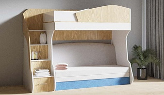 Детская кровать с диваном Кармен 07 BMS по индивидуальным размерам