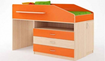 Оранжевая Кровать Миф 12 BMS