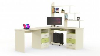 Письменный стол для двоих Фреско 50 BMS по индивидуальному размеру