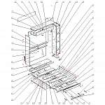 Схема сборки Шкаф-кровать трансформер Лена-43 BMS