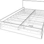 Кровать Марго 2D BMS