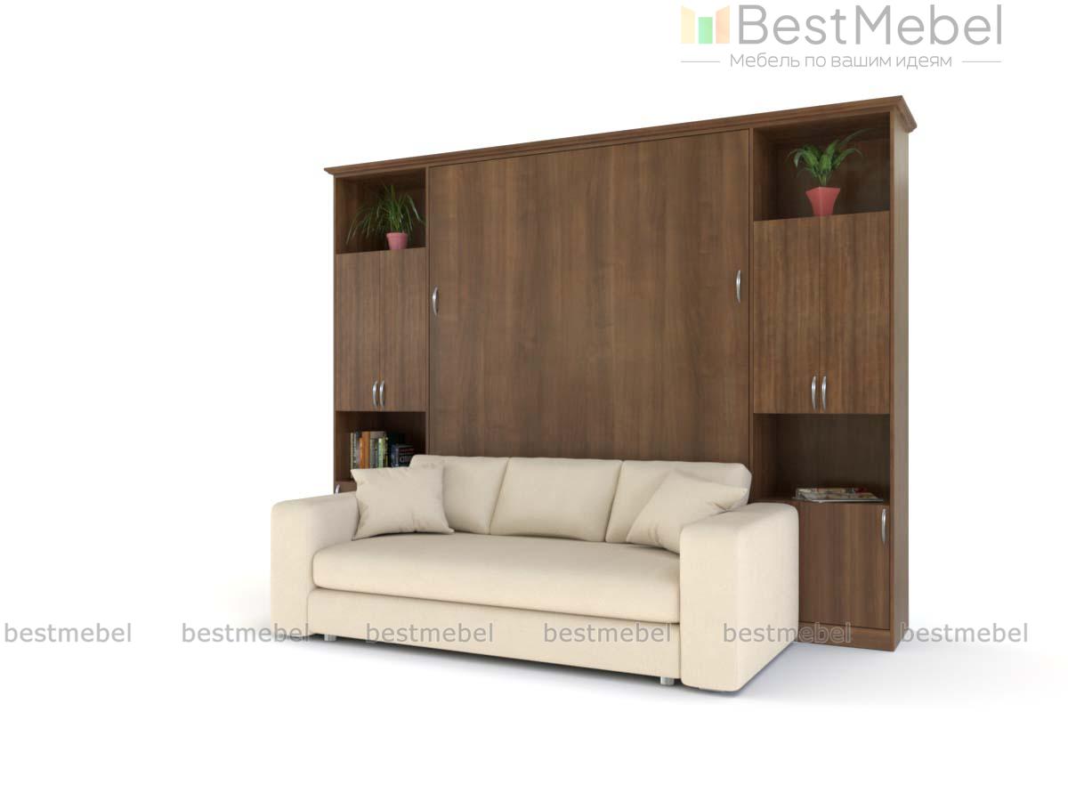 Шкаф-кровать с диваном Филл BMS - Фото