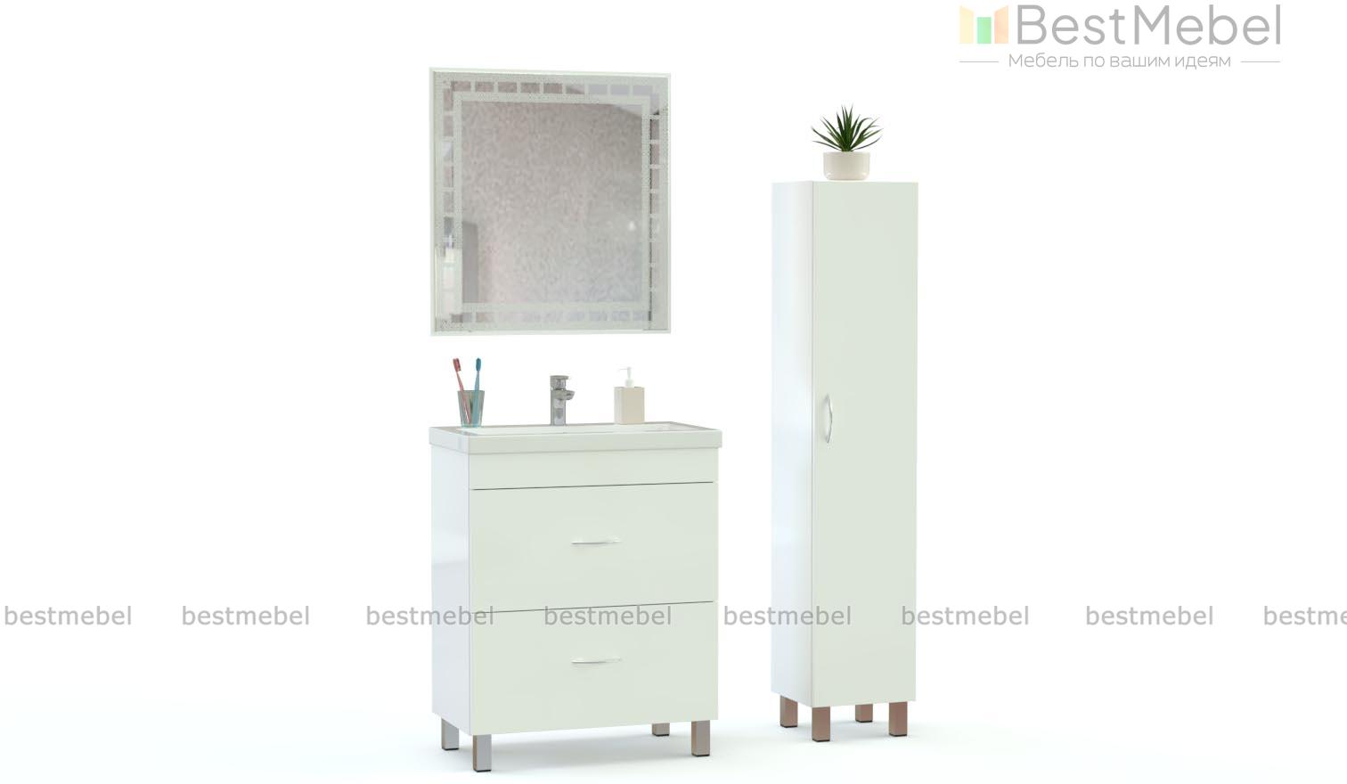 Комплект для ванной комнаты Пруст 1 BMS - Фото