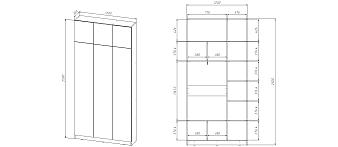 Распродажа - Шкаф распашной Ангард 30 (1200*2500*300) (1200х2500х300)