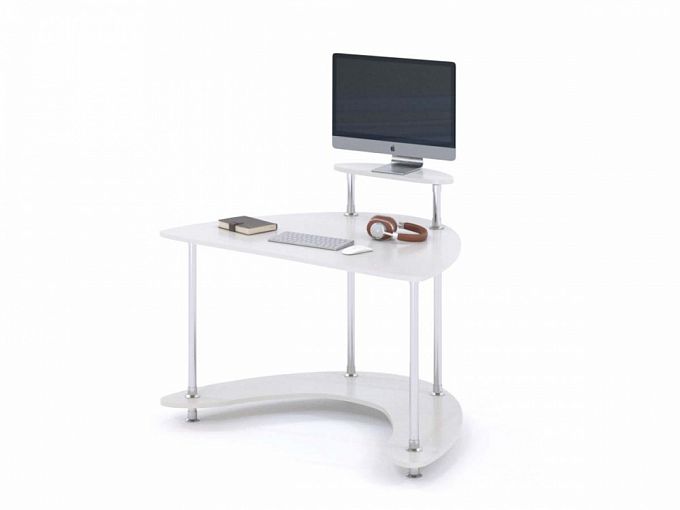 Угловой компьютерный стол Мирма 1 BMS - Фото