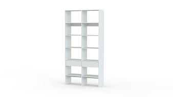 Распродажа - Стеллаж для одежды Мирта 6 BMS (1100х2600х550)