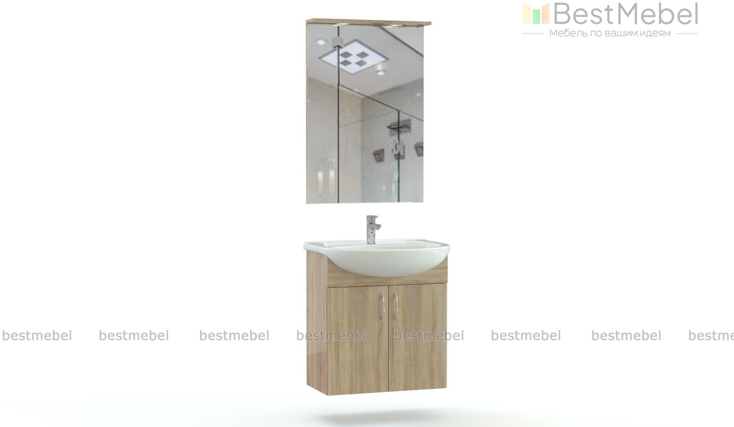 Комплект для ванной комнаты Дария 1 BMS - Фото