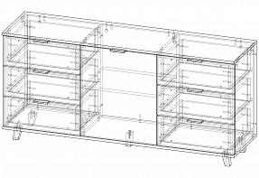 Распродажа - Комод Альвис 33  (1500х700х400)