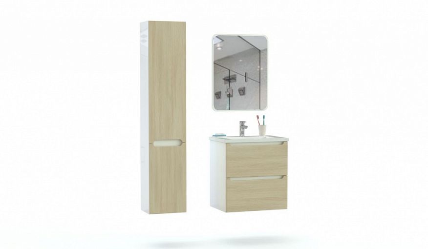 Комплект для ванной комнаты Хьюстон 4 BMS - Фото