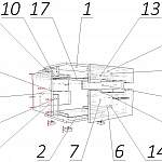 Схема сборки Прикроватная тумба Фьюжн BMS
