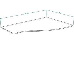 Распродажа - ЭСКИЗ Столешница  №000129471  (1400х16х950)