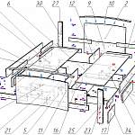 Схема сборки Кровать Марьяна-2 BMS