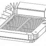 Чертеж Кровать Ольви 2 BMS