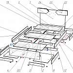 Схема сборки Кровать Николь М BMS