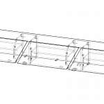 Чертеж Тумба ТВ Горизонт 14 BMS