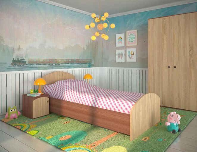 Кровать детская Сказка-10 BMS - Фото