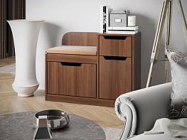 Распродажа - Тумба для обуви Компанит ТО 12 BMS (900х660х380)