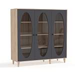 Шкаф книжный Брукс 3 BMS - Фото 4