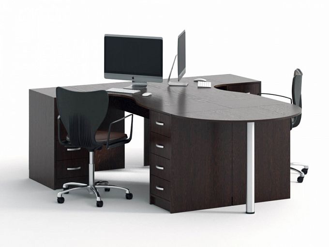 Офисный стол Арагорн 6 BMS - Фото