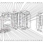 Схема сборки Угловая стенка Бьянка 43 BMS