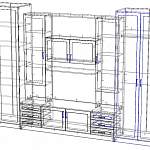 Чертеж Стенка Ульяна 2.2 С BMS