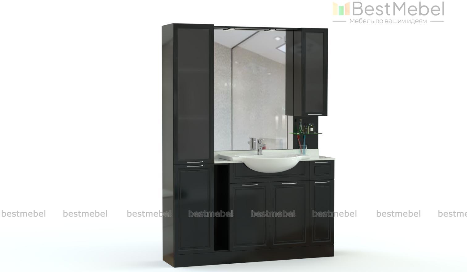 Комплект для ванной комнаты Агава 3 BMS - Фото