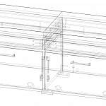 Чертеж Тумба для обуви Ева SBC1120  BMS