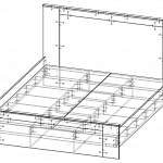 Чертеж Кровать Амстердам 7 BMS