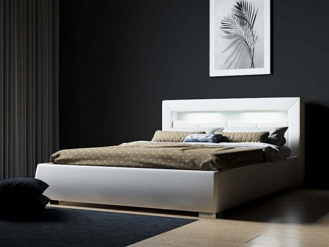 Кровать Джайв с подсветкой BMS - Фото