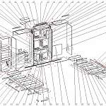 Схема сборки Шкаф-кровать трансформер Перу 23 BMS