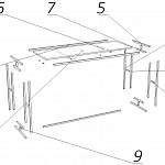 Схема сборки Столик консольный Клора 12 BMS