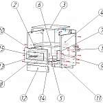 Схема сборки Прикроватная тумба Арина 6 BMS