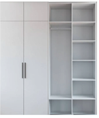 Распродажа - ЭСКИЗ Распашной шкаф Вилета 5  (1000х2600х600)