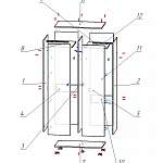 Схема сборки Шкаф 2-х дверный Рубис BMS