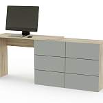 Комод со столом Капри BMS - Фото 8