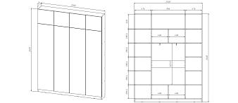 Распродажа - Шкаф распашной Ангард 31  (2000х2600х300)