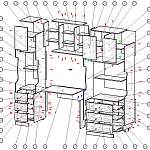 Схема сборки Детская модульная система Кирилл-2.3 BMS