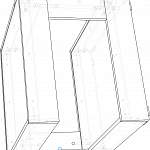 Чертеж Стол журнальный LS 746.1 BMS