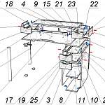 Схема сборки Геймерский стол Джаз-4 BMS