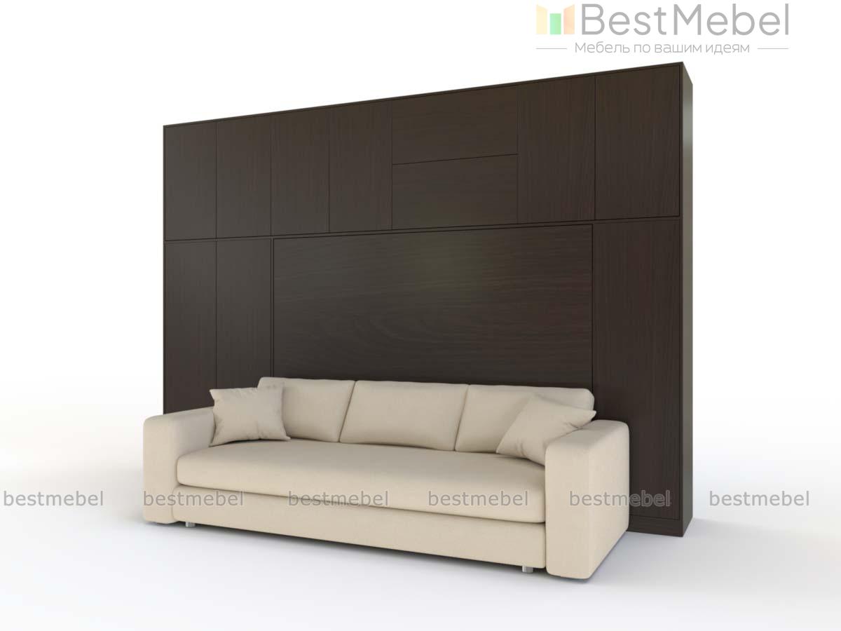 Шкаф-кровать с диваном Хлоя 20 BMS - Фото