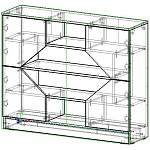 Чертеж Тумба под ТВ Ф-17 BMS